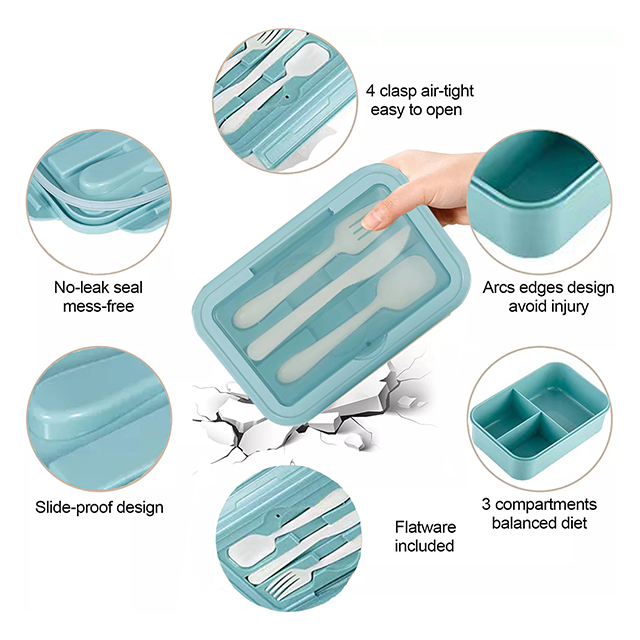 BPA-Free Kids Lunch Box – Leak-Proof, Microwave & Dishwasher