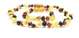 Amber teething necklace set