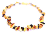 Baltic Amber Teething Necklace Multi four