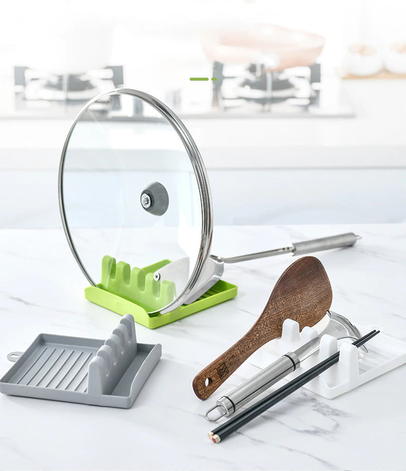 Organizer and Holder Plastic Spoon Rest for Kitchen cooking