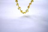 Baby Baltic Lemon Amber teething anklet