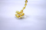 Baby Baltic Lemon Amber teething anklet