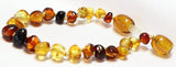 Baby Rainbow Baltic Amber teething bracelet.
