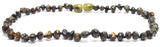 Passion fruit Amber teething necklace