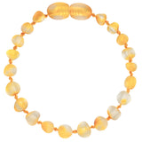 Unpolished Lemon Amber baby Bracelet