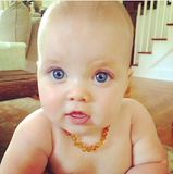 Lemon Amber teething beads