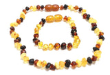 Amber Necklace and Bracelet