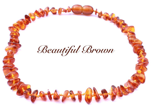 Certified Baltic Amber Teething necklace