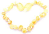 Baby Raw Unpolished Butter Ball Baltic Amber bracelet