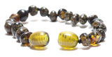 Passion Fruit Baltic Amber teething Bracelet
