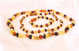 Mother and Baby Amber teething necklace and Anklet