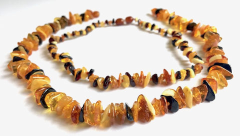 Set for Mother and Baby | Nuggets Amber necklace