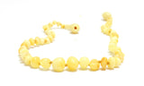 Amber teething necklace