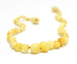 Amber teething necklace