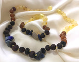New Dusk & Dawn Baby Baltic Amber teething necklace -