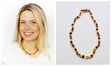 Amber necklace for Mother
