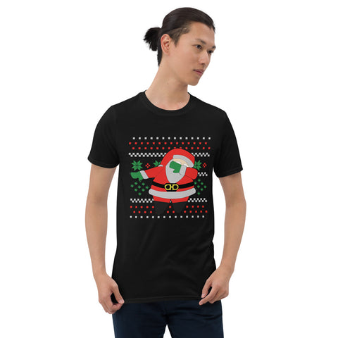 Rockstar Santa - Ugly T-shirt - Short-Sleeve Unisex T-Shirt