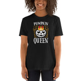 For her Short-Sleeve Unisex T-Shirt - Pumpkin Queen Halloween 2020