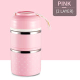 Japanese Thermal Lunch Stainless Steel Box