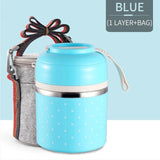 Japanese Thermal Lunch Stainless Steel Box
