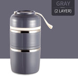 Japanese Thermal Lunch Stainless Steel Box