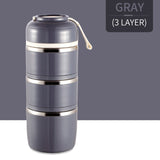 Japanese Thermal Lunch Stainless Steel Box