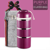 Japanese Thermal Lunch Stainless Steel Box